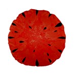 Summer watermelon design Standard 15  Premium Round Cushions Front