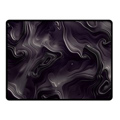 Map Curves Dark Fleece Blanket (small) by Mariart