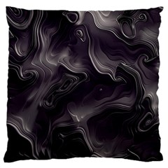Map Curves Dark Large Cushion Case (one Side) by Mariart