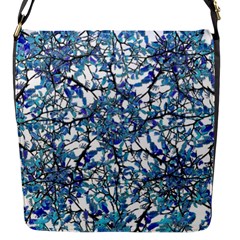 Modern Nouveau Pattern Flap Messenger Bag (s) by dflcprints