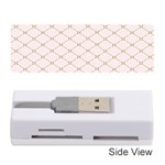 Plaid Star Flower Iron Memory Card Reader (Stick)  Front