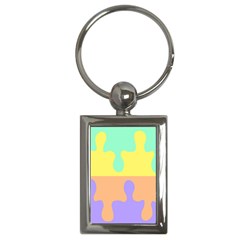 Puzzle Gender Key Chains (rectangle)  by Mariart