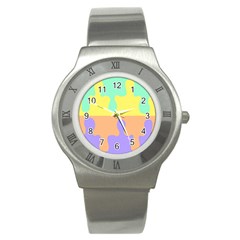 Puzzle Gender Stainless Steel Watch