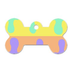 Puzzle Gender Dog Tag Bone (two Sides) by Mariart