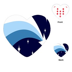 Star Gender Flags Playing Cards (Heart) 