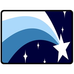 Star Gender Flags Fleece Blanket (Large) 