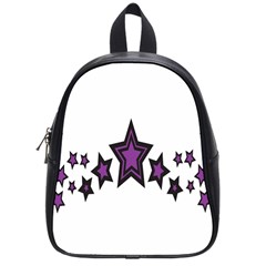 Star Purple Space School Bags (Small) 