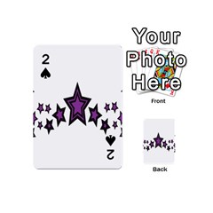 Star Purple Space Playing Cards 54 (Mini) 