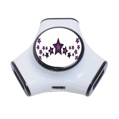 Star Purple Space 3-port Usb Hub