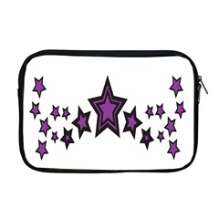 Star Purple Space Apple Macbook Pro 17  Zipper Case