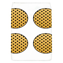 Star Circle Orange Round Polka Flap Covers (s)  by Mariart