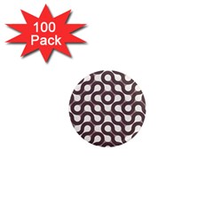 Seamless Geometric Circle 1  Mini Magnets (100 Pack) 