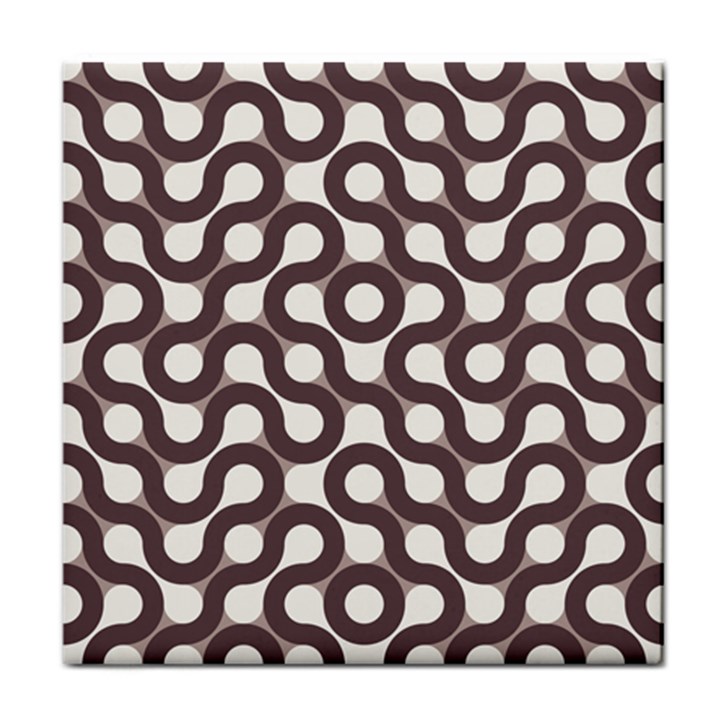 Seamless Geometric Circle Face Towel