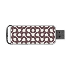 Seamless Geometric Circle Portable Usb Flash (one Side)