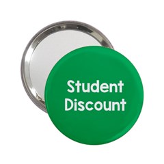 Student Discound Sale Green 2.25  Handbag Mirrors