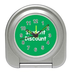 Student Discound Sale Green Travel Alarm Clocks by Mariart