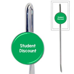 Student Discound Sale Green Book Mark