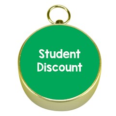 Student Discound Sale Green Gold Compasses