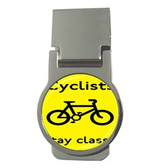 Stay Classy Bike Cyclists Sport Money Clips (round) 