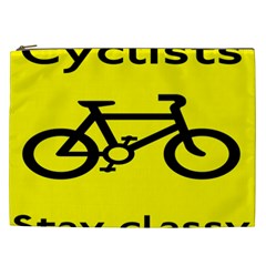 Stay Classy Bike Cyclists Sport Cosmetic Bag (xxl) 
