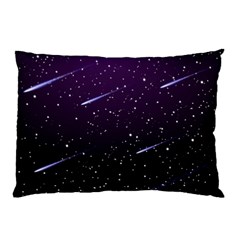 Starry Night Sky Meteor Stock Vectors Clipart Illustrations Pillow Case