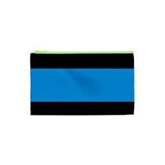 Tomboy Playboy Flag Blue Black Mline Cosmetic Bag (xs) by Mariart