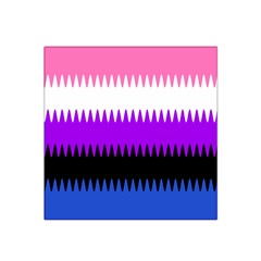 Sychnogender Techno Genderfluid Flags Wave Waves Chevron Satin Bandana Scarf by Mariart