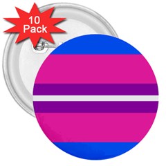 Transgender Flags 3  Buttons (10 Pack) 