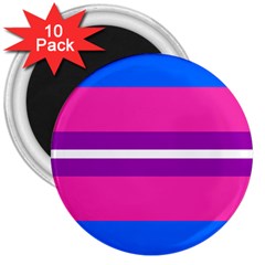 Transgender Flags 3  Magnets (10 Pack) 