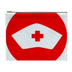 Tabla Laboral Sign Red White Cosmetic Bag (xl)
