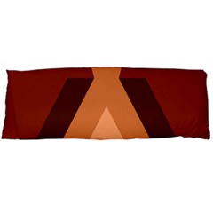 Volcano Lava Gender Magma Flags Line Brown Body Pillow Case (dakimakura) by Mariart