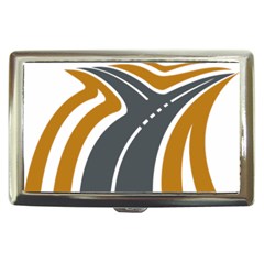 Transparent All Road Tours Bus Charter Street Cigarette Money Cases by Mariart