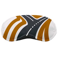 Transparent All Road Tours Bus Charter Street Sleeping Masks