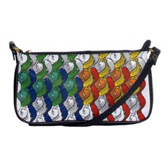 Rainbow Fish Shoulder Clutch Bags by Mariart