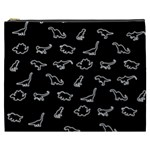 Dinosaurs pattern Cosmetic Bag (XXXL)  Front