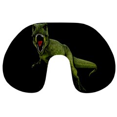Dinosaurs T-rex Travel Neck Pillows by Valentinaart