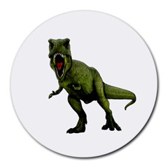 Dinosaurs T-rex Round Mousepads