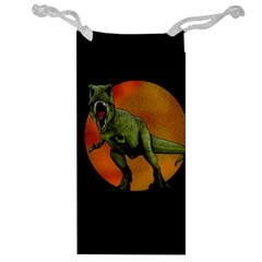 Dinosaurs T-rex Jewelry Bag by Valentinaart