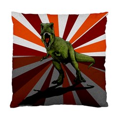 Dinosaurs T-rex Standard Cushion Case (two Sides) by Valentinaart