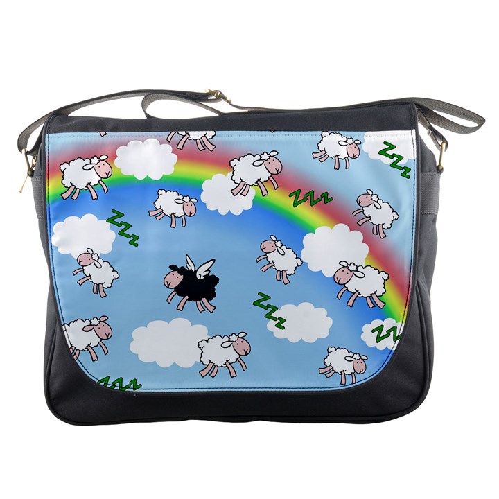 Sweet dreams  Messenger Bags