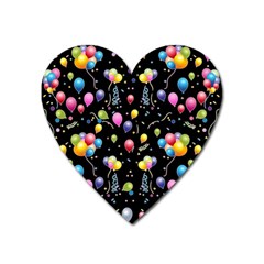 Balloons   Heart Magnet by Valentinaart