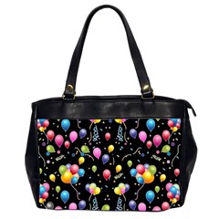 Balloons   Office Handbags (2 Sides)  by Valentinaart