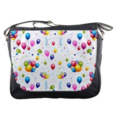 Balloons   Messenger Bags by Valentinaart