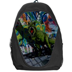 Urban T-rex Backpack Bag by Valentinaart