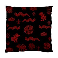 Aztecs Pattern Standard Cushion Case (two Sides) by Valentinaart