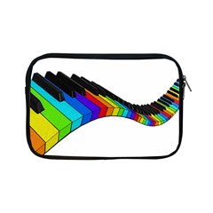Rainbow Piano  Apple Ipad Mini Zipper Cases by Valentinaart