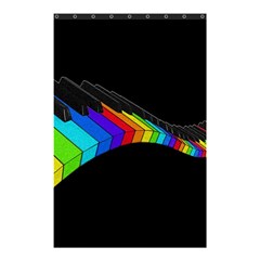 Rainbow Piano  Shower Curtain 48  X 72  (small) 