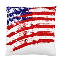 American Flag Standard Cushion Case (one Side)