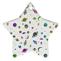 Space pattern Ornament (Star)