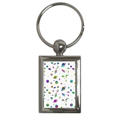 Space pattern Key Chains (Rectangle) 